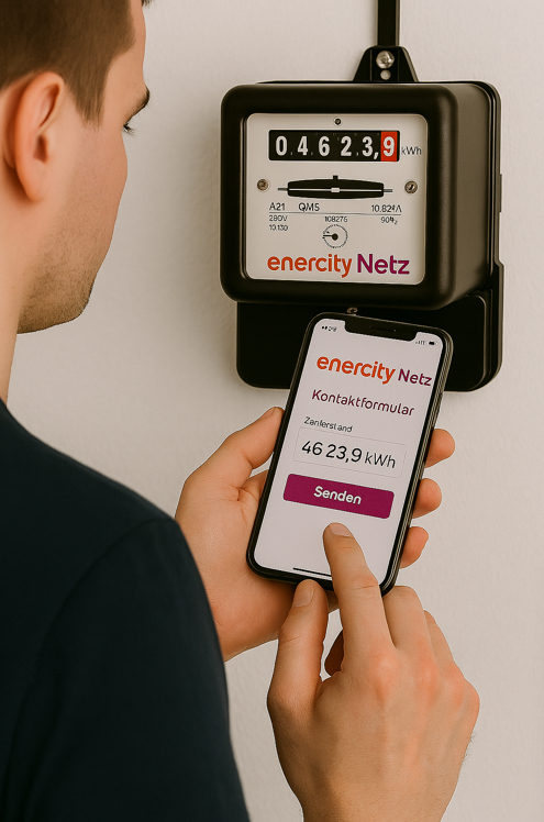 Zählerstand Stromzähler enercity Netz